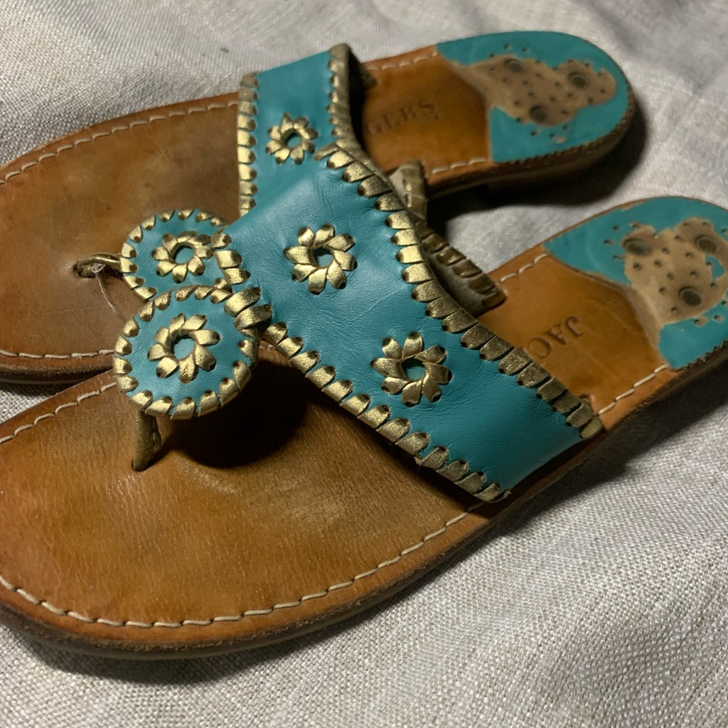 Jack Rogers Classic Jack Flat Sandals Jack Rogers Classic Jack Flat Sandals